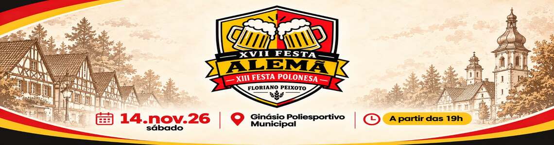 Festa Alemã e Polonesa 2026