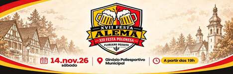 Festa Alemã e Polonesa 2026