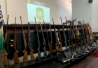 Polícia Civil apreende 125 armas na Operação Desarme