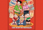 Revista em quadrinhos esclarece sobre as fake news da vacinação
