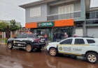 Criminosos roubam agência da Cresol em Cruzaltense e são presos em flagrante após cerco policial