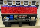 Polícia Civil apreende mais de meio milhão de reais em entorpecentes