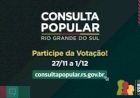 Votação da Consulta Popular 2023 tem início no dia 27 de novembro