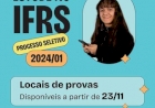Estude no IFRS – Locais de provas do Processo Seletivo serão divulgados dia 23 de novembro