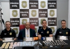 Polícia Civil prende homens que apareciam em vídeo ostentando armas de fogo