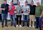 ENTREGA PREMIAÇÃO DO 3° CAMPEONATO MUNICIPAL DE FUTEVÔLEI DE ESTAÇÃO 2023 - TAÇA SICREDI