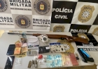 Operação Conjunta apreende drogas e dinheiro