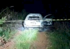 Veículo e corpo carbonizados são encontrados próximo a barragem da CORSAN em Lagoa Vermelha