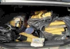 Mulher é presa transportando 122 quilos de maconha