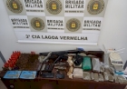 Homem é preso por tráfico de drogas e porte ilegal de arma em Lagoa Vermelha