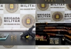 17 Armas apreendidas pelo 3°RPMon em 15 dias