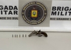 BM apreende arma de fogo em Erechim