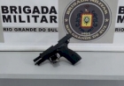 BM prende homem por porte ilegal de arma de fogo