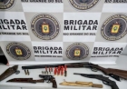 Prisão por posse ilegal de arma de fogo em Erval Grande