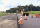 Rodovia entre Tapejara e Charrua tem nove quilômetros de asfalto concluídos