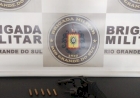 BM prende homem por porte ilegal de arma de fogo em Nonoai