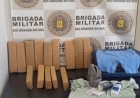 BM apreende 14 tabletes de maconha durante fiscalização de ônibus na rodoviária