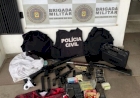 Brigada Militar deflagra ofensiva contra o crime em Santa Maria e apreende arsenal