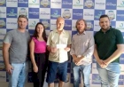 Realizada a entrega do cheque ao presidente do hospital São Judas Tadeu em Jacutinga