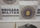 BM prende homem por porte ilegal de arma de fogo e ameaça em Jacutinga