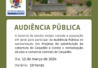 Administração Municipal convida para Audiência  Pública sobre a Praça Flores da Cunha
