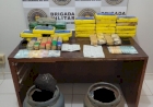 BM apreende 34kg de drogas, em Boa Vista das Missões