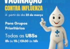 Getúlio Vargas - Influenza: Campanha de Vacinação contra a Gripe
