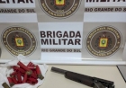 3° RPMon prende homem por posse irregular de arma de fogo de uso permitido