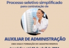 Prefeitura de Getúlio Vargas abre processo seletivo para contratação de Auxiliar de Administração