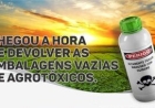 Campanha de recolhimento de embalagens de agrotóxico será realizada em Ipiranga do Sul