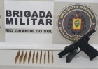 Prisão por ameaça e porte ilegal de arma em Erechim