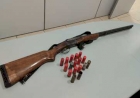 HOMEM É PRESO EM FLANGRANTE POR POSSE ILEGAL DE ARMA DE FOGO DE USO RESTRITO
