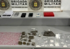 Dupla presa com maconha, ecstasy e cocaína em Estação