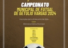Prefeitura de Getúlio Vargas anuncia Campeonato Municipal de Futsal 2024