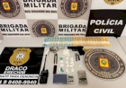 POLÍCIA CIVIL E BRIGADA MILITAR PRENDEM HOMEM POR TRÁFICO DE DROGAS E POSSE ILEGAL DE ARMAS DE FOGO EM ERECHIM