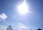 Sol e calor devem permanecer até o final de semana