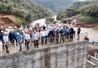 PCH Santo Cristo em construção pela Creral recebe visita de empresários e autoridades