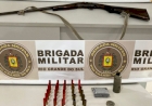Apreensão de arma e munições em Paulo Bento