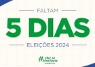 Faltam 5 dias: eleitores não podem ser presos a partir de hoje (1º)