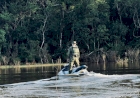 Brigada apreende equipamento utilizado para a pesca predatória