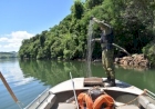 Batalhão Ambiental apreende redes e liberta peixes em Aratiba