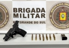 BM apreende arma de fogo de uso restrito