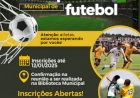 Inscrições abertas para o Campeonato  Municipal de Futebol em Getúlio Vargas