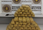 Brigada Militar apreende 38 quilos de maconha