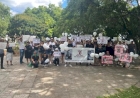 Caminhada contra o feminicídio e a violência contra a mulher é realizada em Machadinho