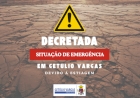 Getúlio Vargas decreta situação de emergência devido à estiagem