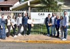Comitiva de Getúlio Vargas e Estação conhece  estrutura do CAS TEAcolhe em Erechim