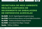 Getúlio Vargas promove campanha de recolhimento  de embalagens de defensivos agrícolas