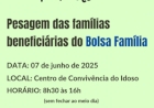 Beneficiários do Bolsa Família devem  participar da pesagem em Getúlio Vargas