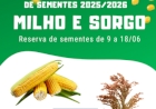 Programa Troca-Troca inicia reservas de sementes  da Safra 2025/2026 em Getúlio Vargas